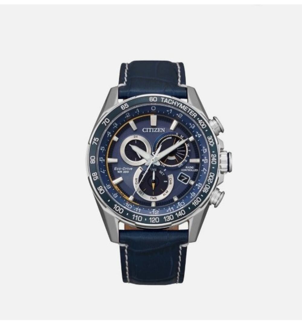 Citizen PCAT CB5918-02L Atomic Time Eco-Drive Perpetual Calendar Men's Watch NEW